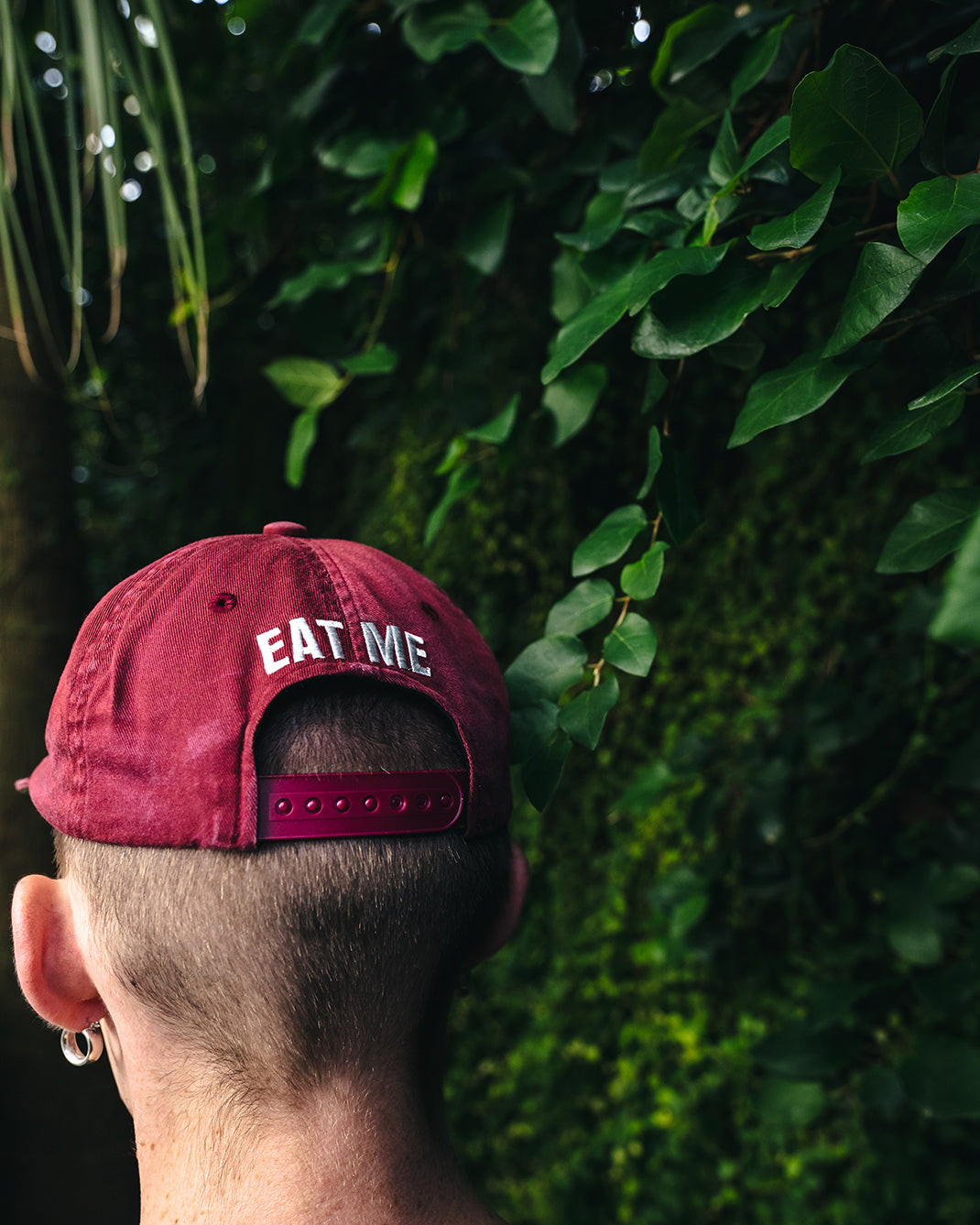 SAINT Mxxxxxx]5PANEL CAP/EAT ME/BURGUNDY(SM-HR8-0000-076) – R&Co.