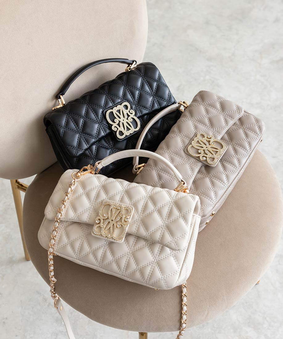 2WAY モノグラムビジューキルティングバッグRANDA公式サイト