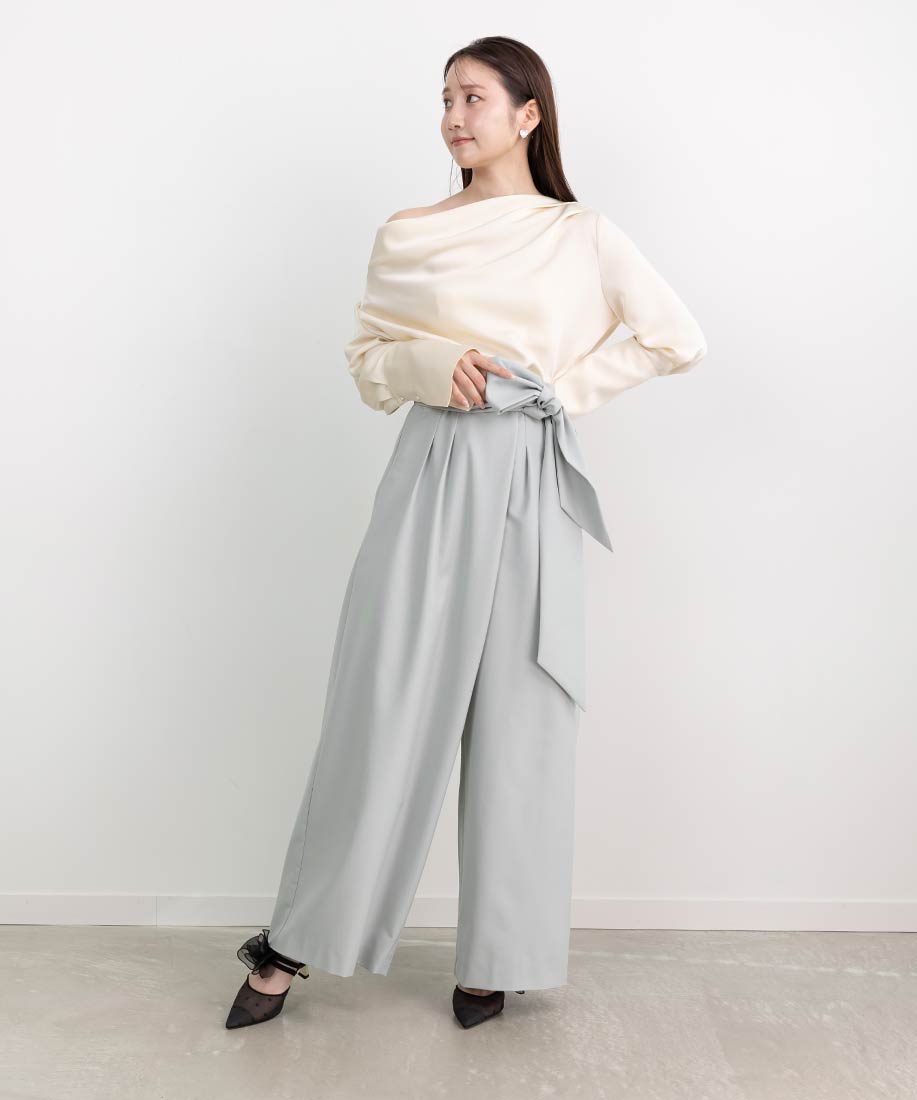 HEART COLLECTION】シフォンリボンハートミュールパンプスRANDA公式サイト