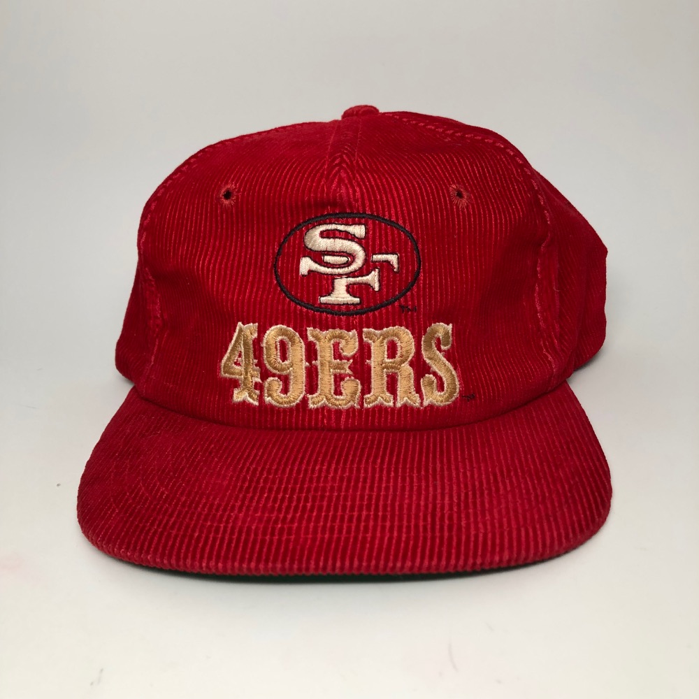 90's San Francisco 49ers Corduroy Starter NFL Snapback Hat – Rare VNTG