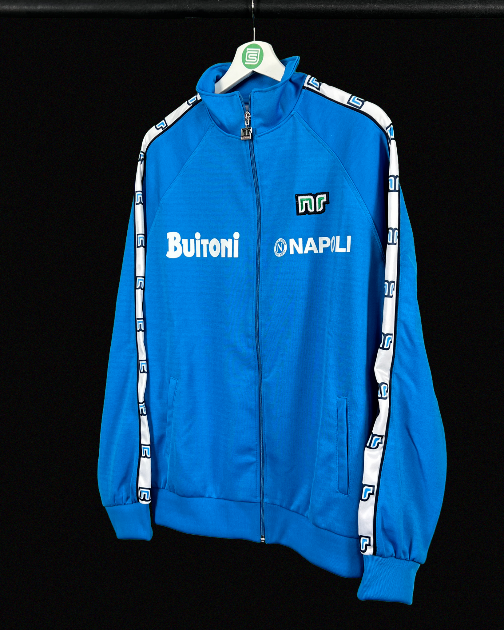 1987-88 Napoli 'NR - Nicola Raccuglia' track jacket • RB - Classic