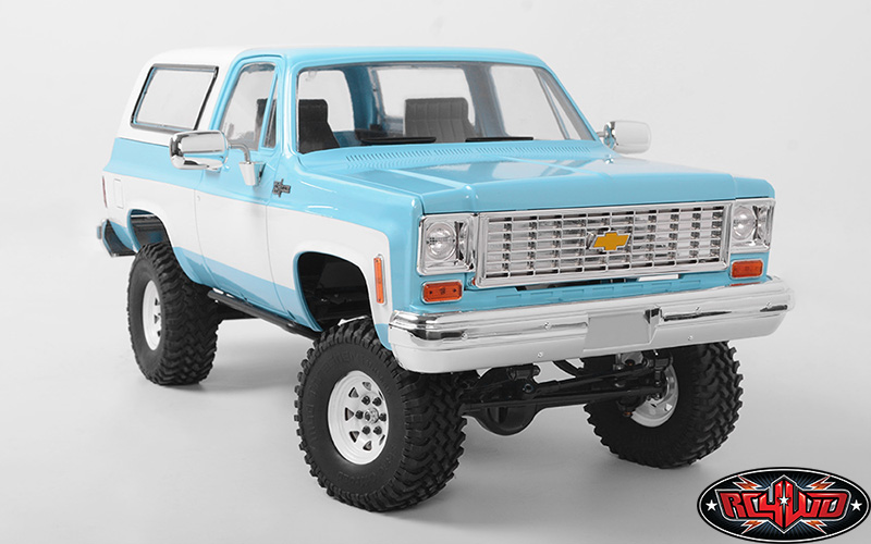 RC4WD Chevrolet Blazer Hard Body Complete Set (Light Blue)-Z