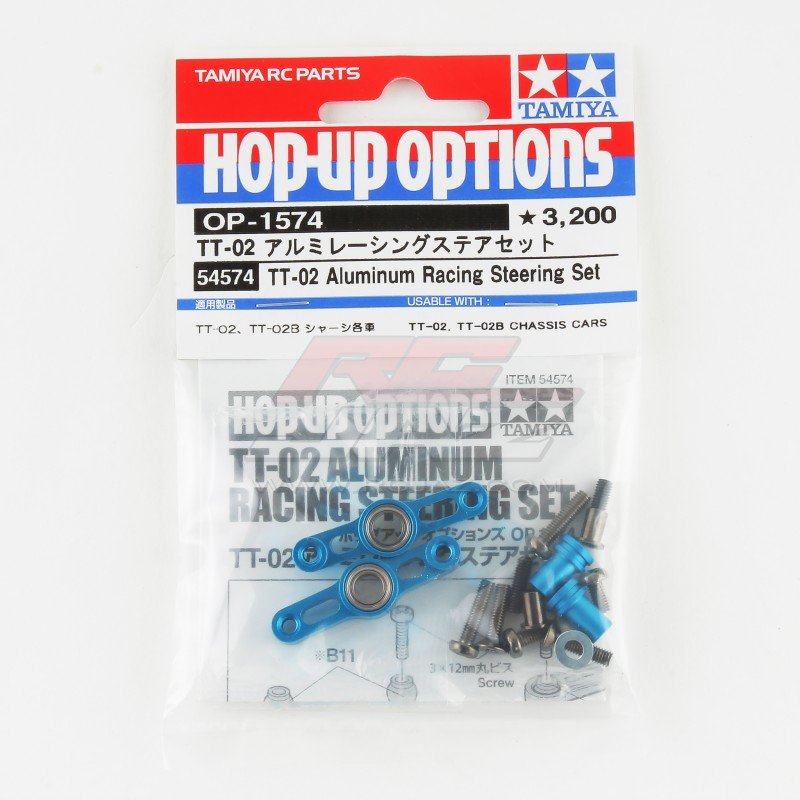 Tamiya 54574 RC TT-02 Aluminum Racing Steering Set TT02B/TT02D Hop