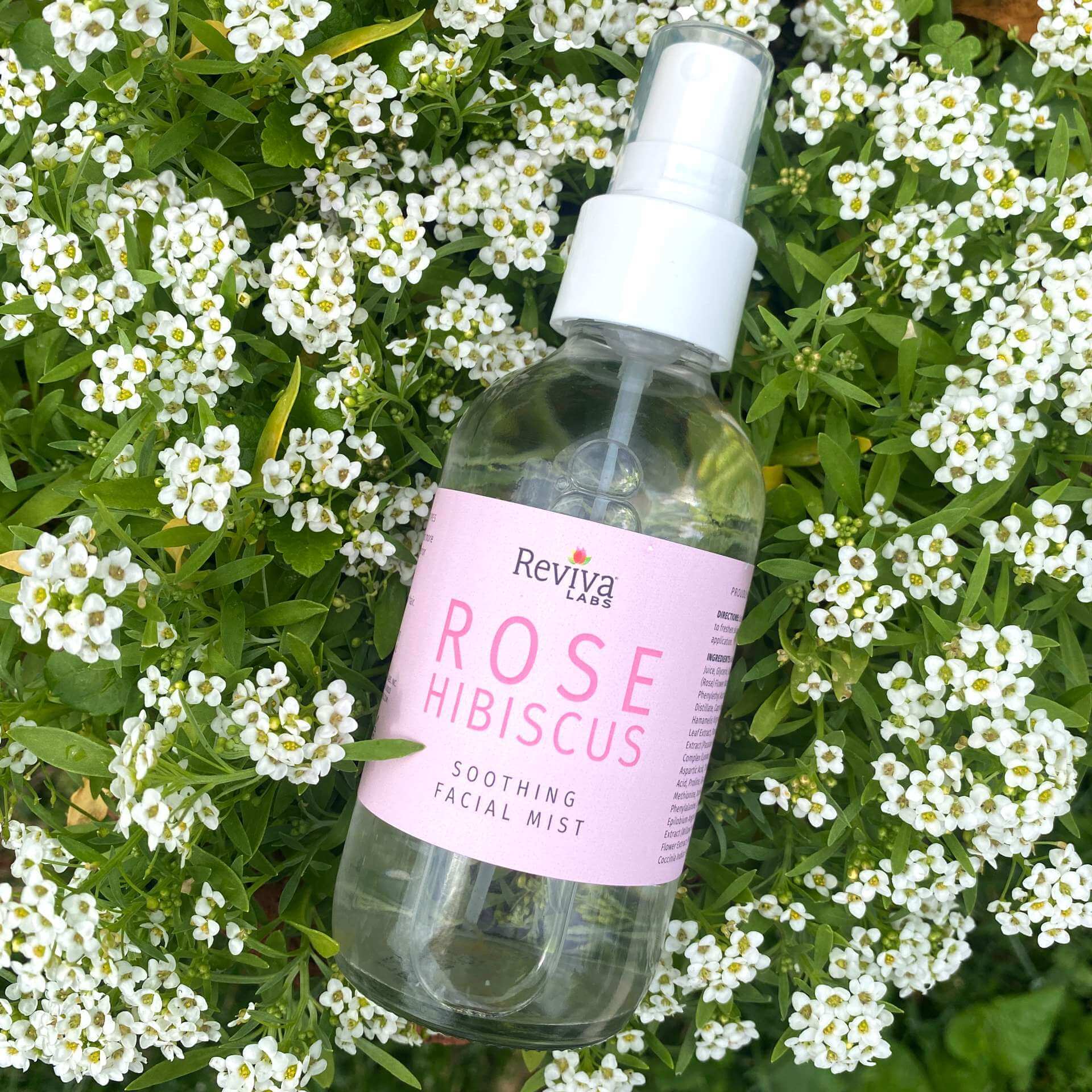 Rose Hibiscus Hydrating Facial Mist - Reviva Labs