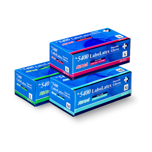 No.5400 ラボラテックスグローブ ノンパウダー | 手袋(天然ゴム
