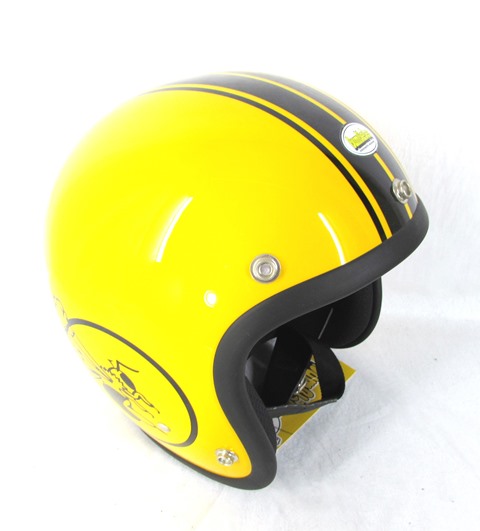 フェローズ PHERROW'S -BUMBLEBEE- HELMET / BBHM01 YELLOW REAL MOON
