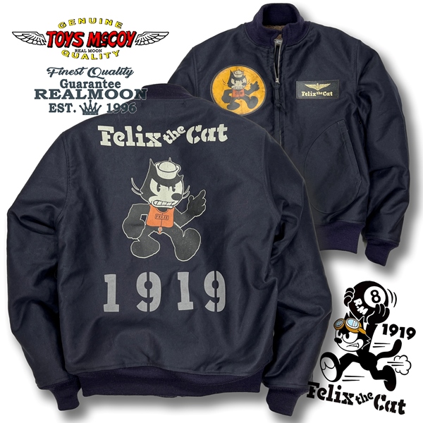 TOYS McCOY × FELIX THE CAT デッキジャケット No.TMJ2421 