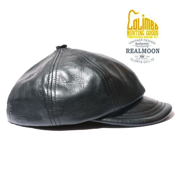 No.ZV0619 COLIMBO レザーキャスケット REAL MOON｜アメカジ・ブランド