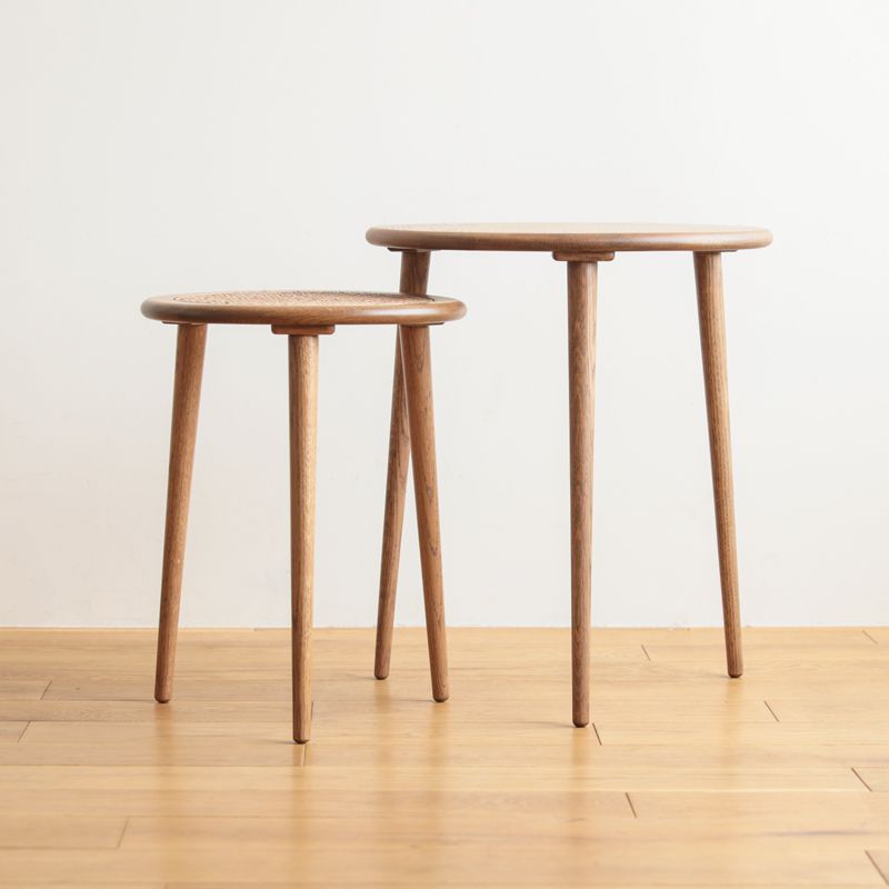 ネストテーブル RattanMix／BR ｜家具・インテリア通販 Re:CENO(リセノ)