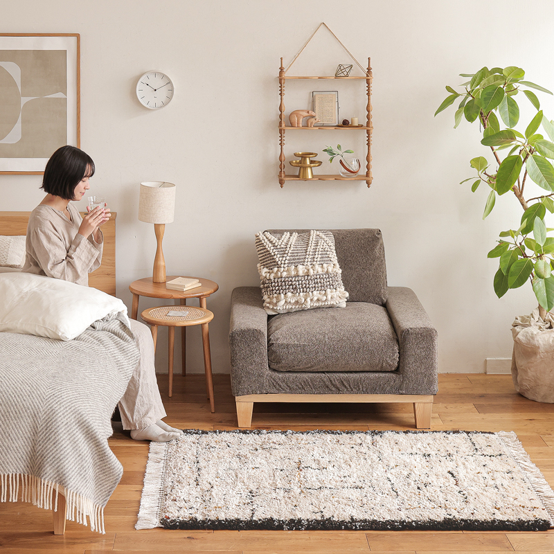 6/22までの出品】ReCENO リセノ 1人用ソファ folk オリーブ 1人掛け