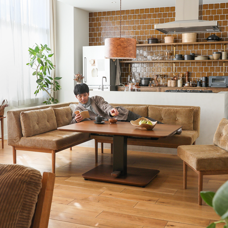 2人掛けダイニングソファー culum／BR ｜家具・インテリア通販 Re:CENO