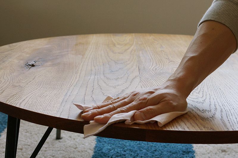 とっても簡単♪蜜蝋ワックスでオイルフィニッシュ家具をメンテナンス