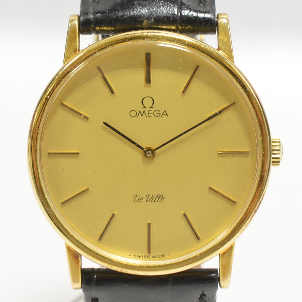 OMEGA オメガ DEVILLE デビル 手巻き メンズ腕時計 ゴールドカラー 111
