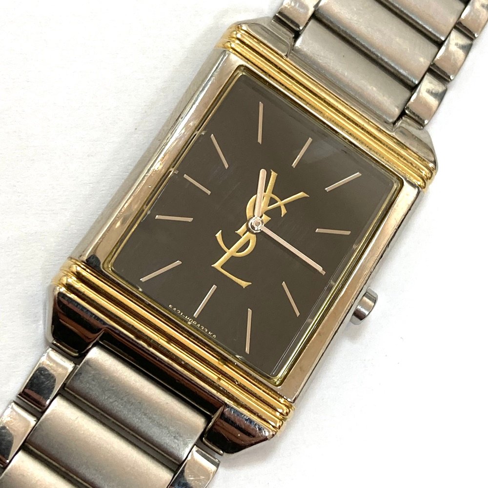 YVES SAINT LAURENT イヴサンローラン YSL ロゴ 腕時計 ウォッチ 5421