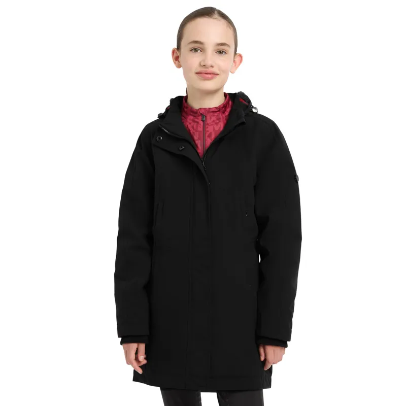 LeMieux Young Rider Skye Waterproof Junior Coat - Black