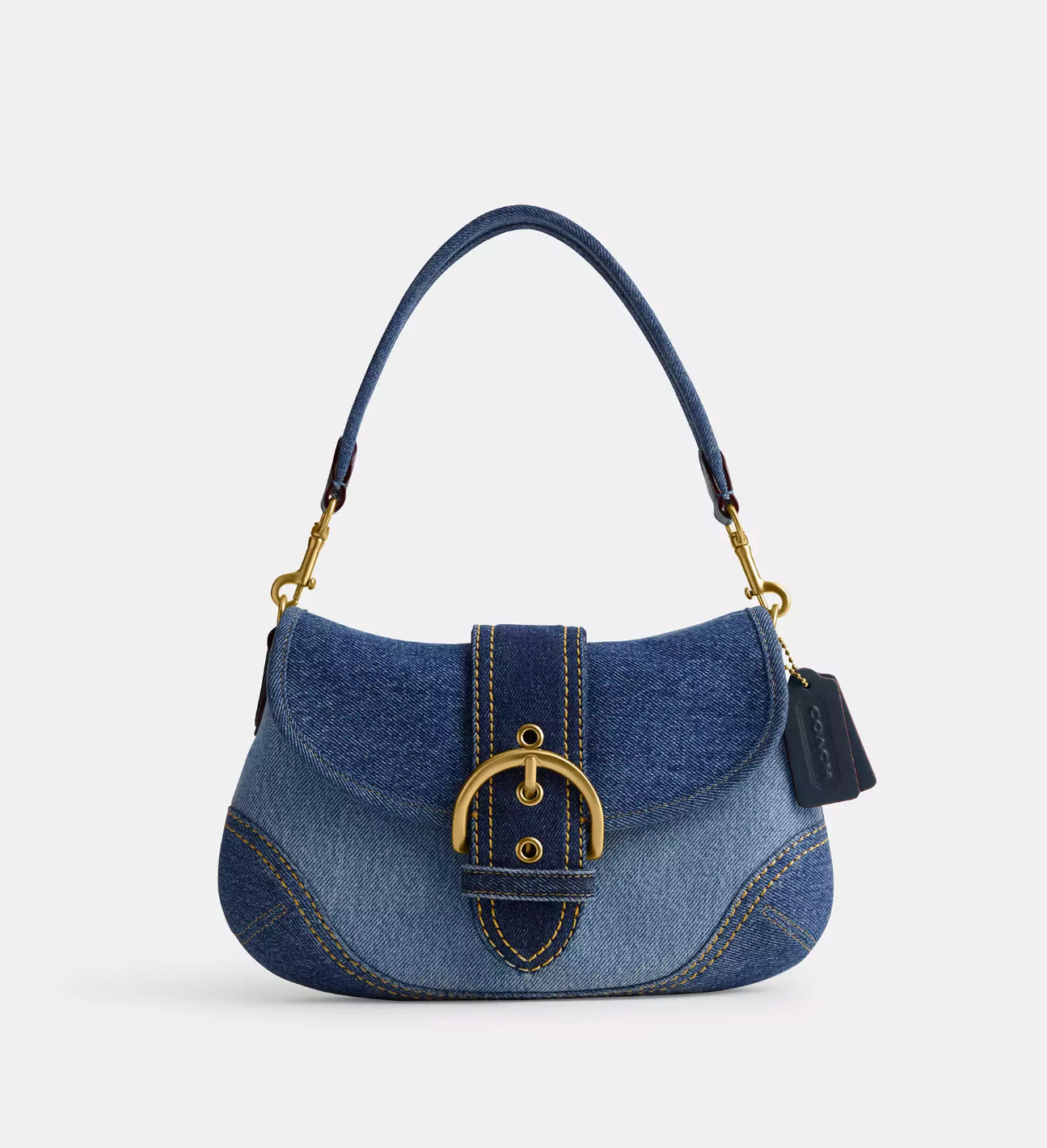 Coach + Soho Bag In Repurposed Denim