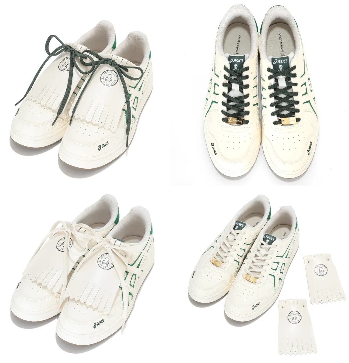 MARK & LONA ゴルフシューズ ユニセックス 25ss MARK & LONAとASICSが