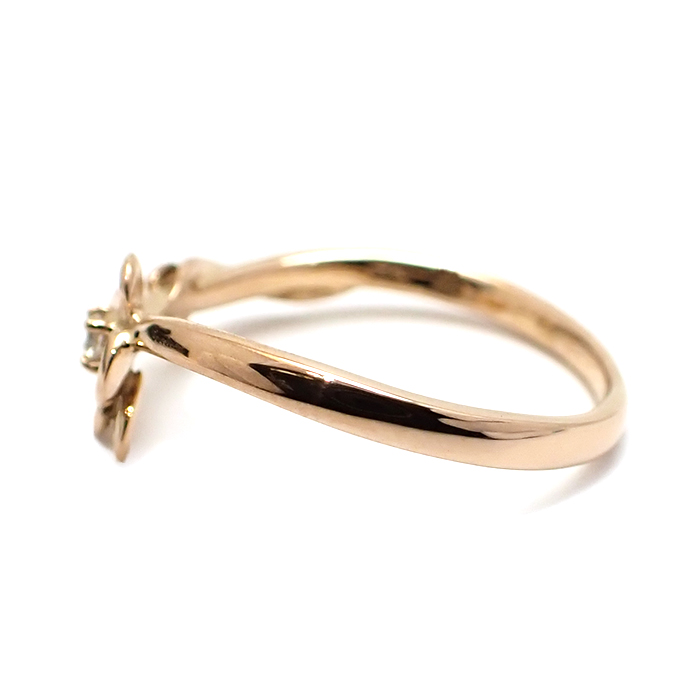 スタージュエリー(STAR JEWELRY) K18PG ダイヤモンドリング 指輪