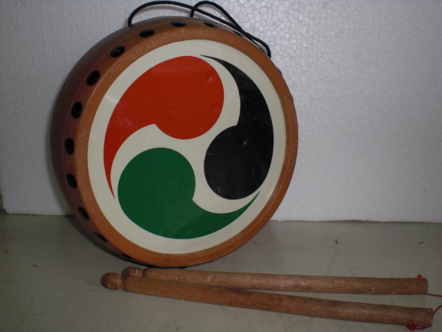 太鼓 三つ巴柄 (玩具)｜レンタル商品｜神奈川県小田原周辺