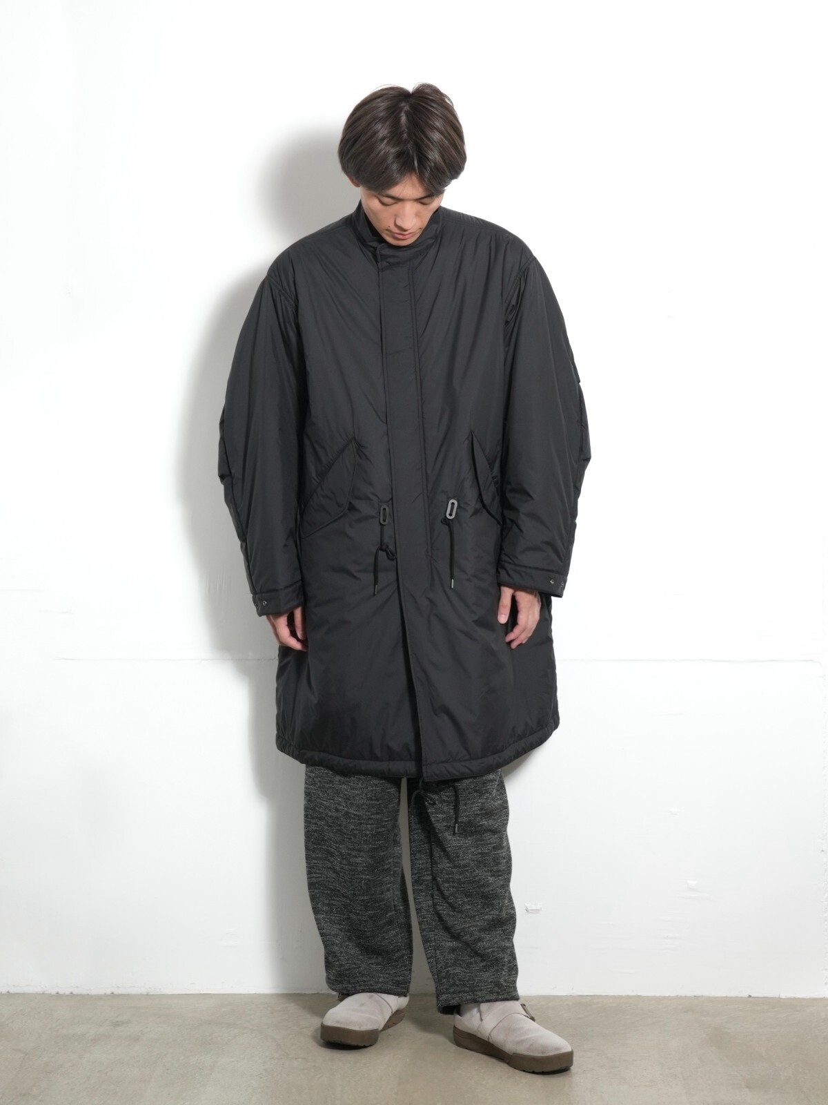 インシュレーションフィッシュテールコート -プリマロフト- - セブン