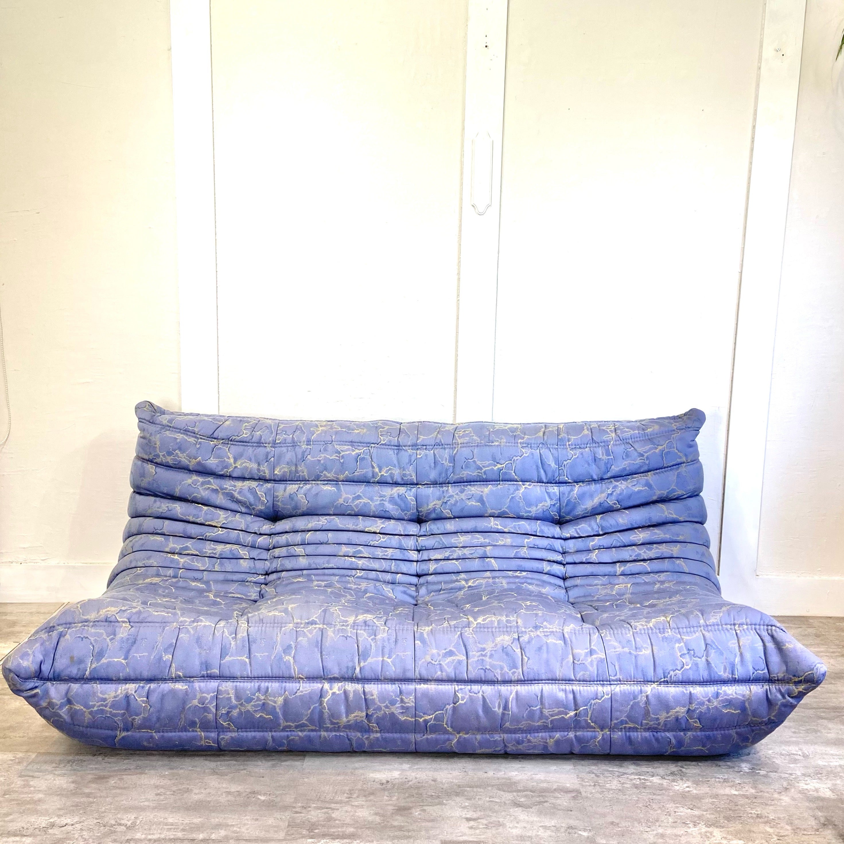 リーン・ロゼ ligne roset トーゴ 3Pソファ 3人掛け キルトカバー付き