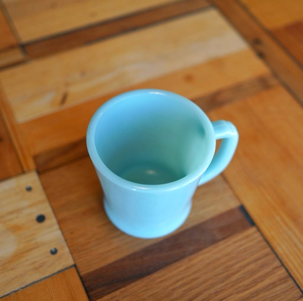 ファイヤーキング / Fire-King Dハンドル マグ ターコイズブルー