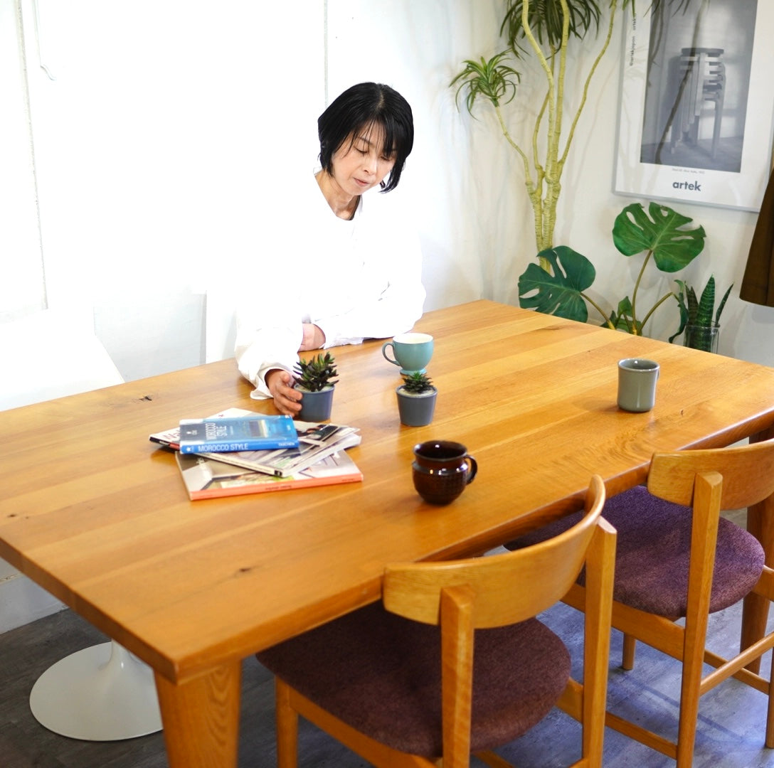 飛騨産業 / HIDA 森のことばシリーズ ダイニングテーブル 160㎝ オーク