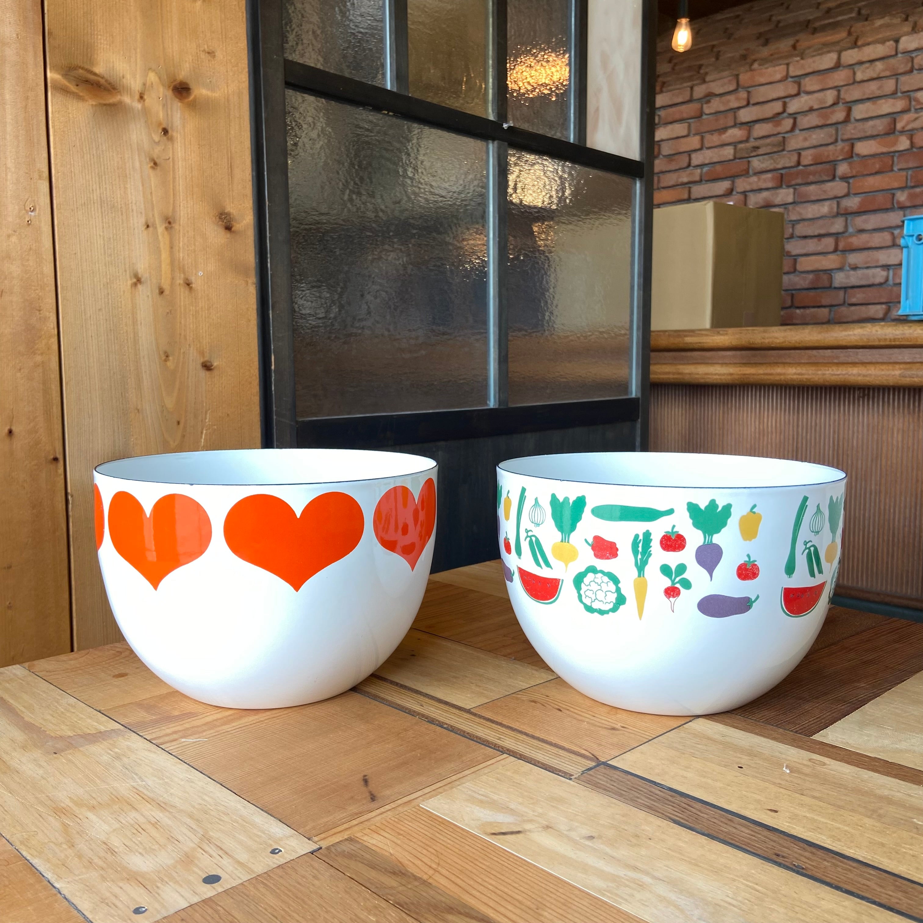 アラビア・フィネル / ARABIA・FINEL ハート柄 ボウル カイ・フランク