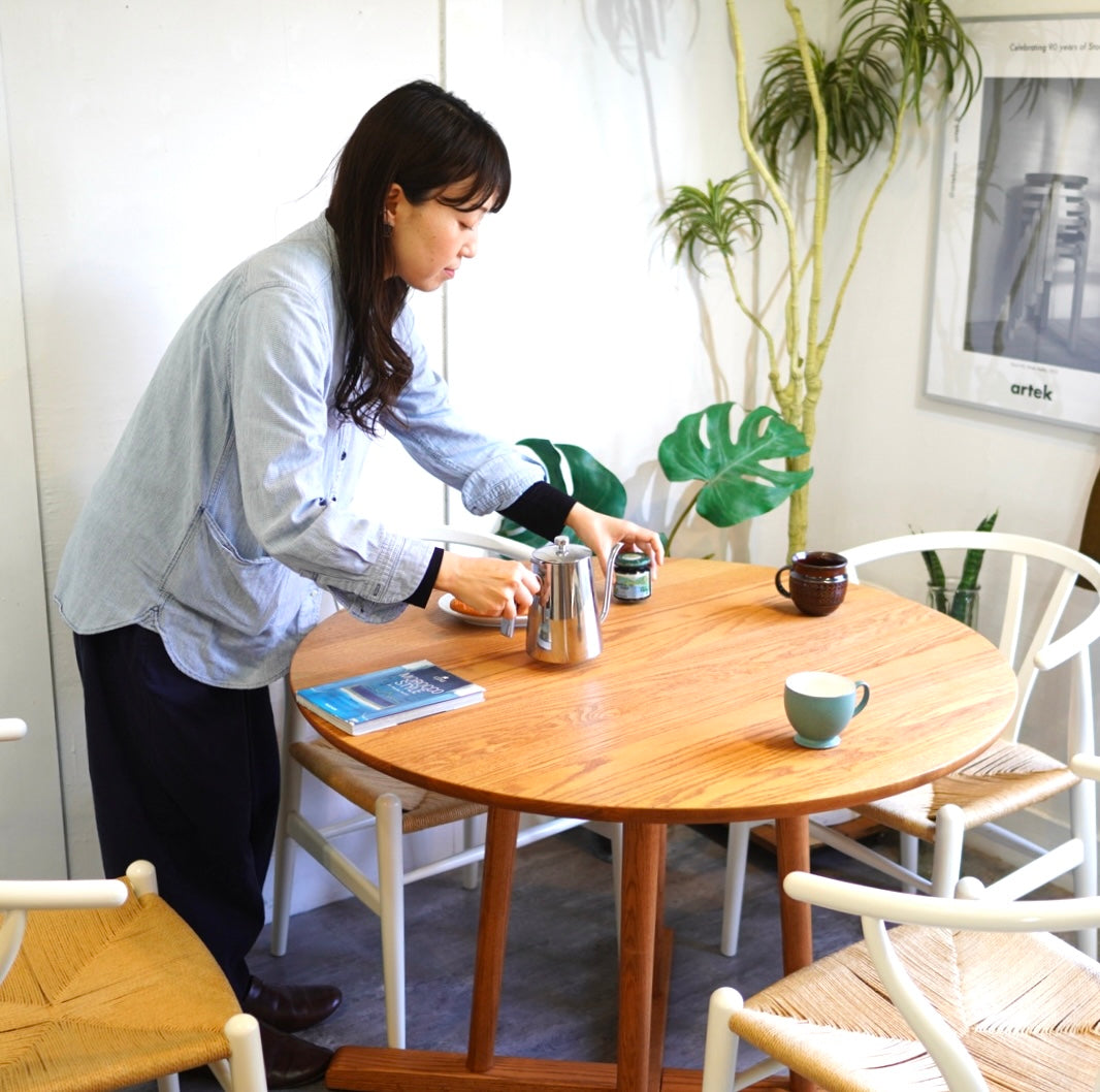 アクタス / ACTUS タイム / THYME ラウンド ダイニングテーブル 中古