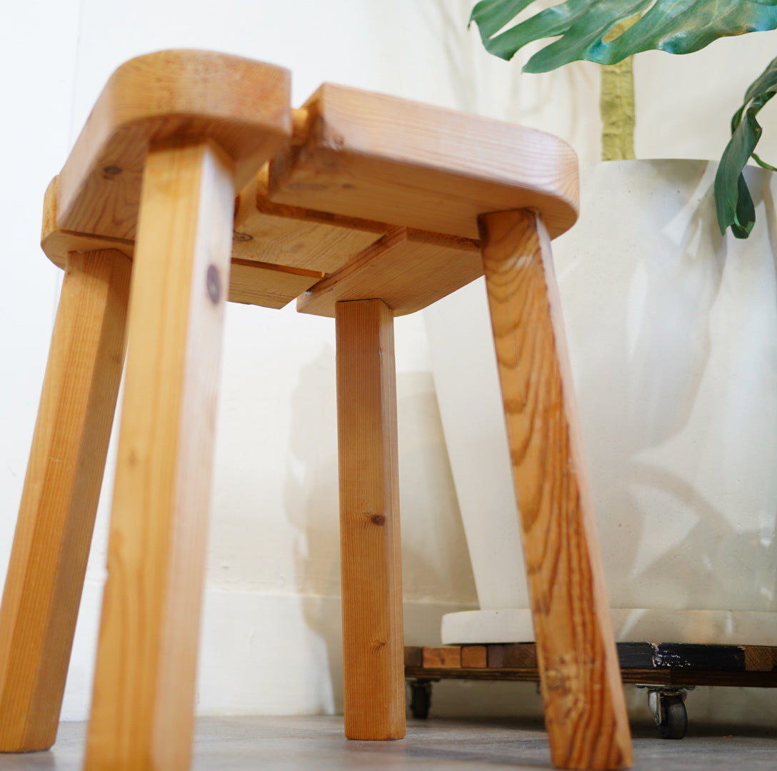 フィンランド サウナスツール パイン材 ヴィンテージ 北欧 中古