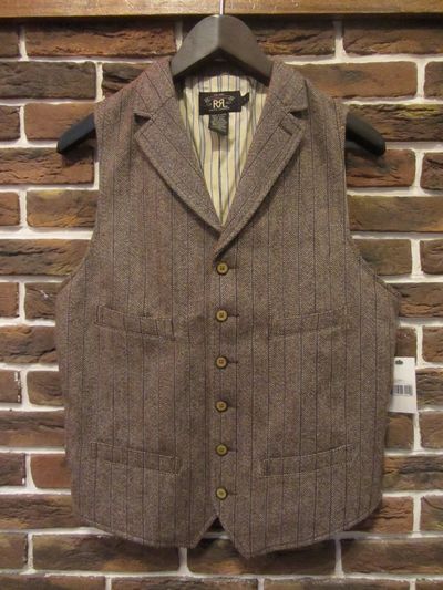 RRL等の通販サイト【RHYTHM】RRL(ダブルアールエル)STRIPE VEST