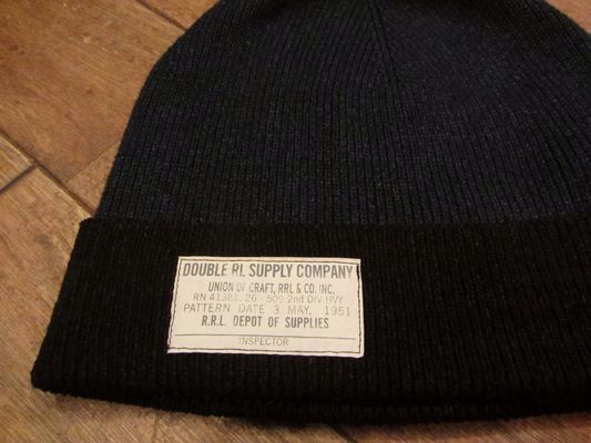 RRL等の通販サイト【RHYTHM】RRL(ダブルアールエル) WATCH CAP(ワッチ