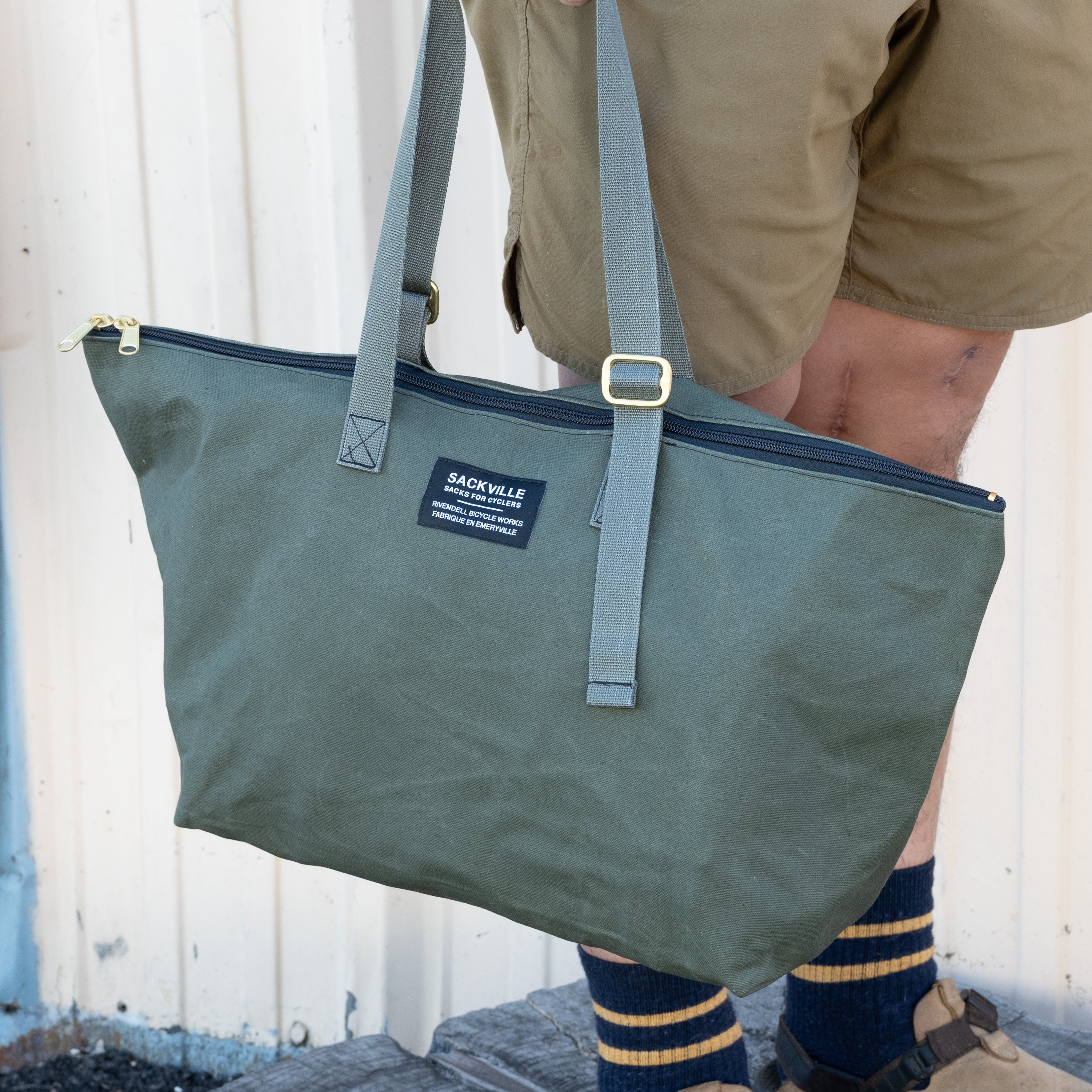 Rivendell Sackville shopsack Mサイズ ブルー