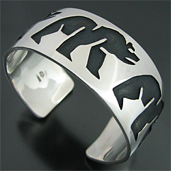 HOPI/ホピ族 Lawrence Saufkie/ローレンス・スフキー ベア 3本足