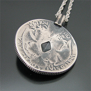 NAVAJO/ナバホ族 Gary Reeves/ゲーリー・リーブス 25￠コイン スタンプ