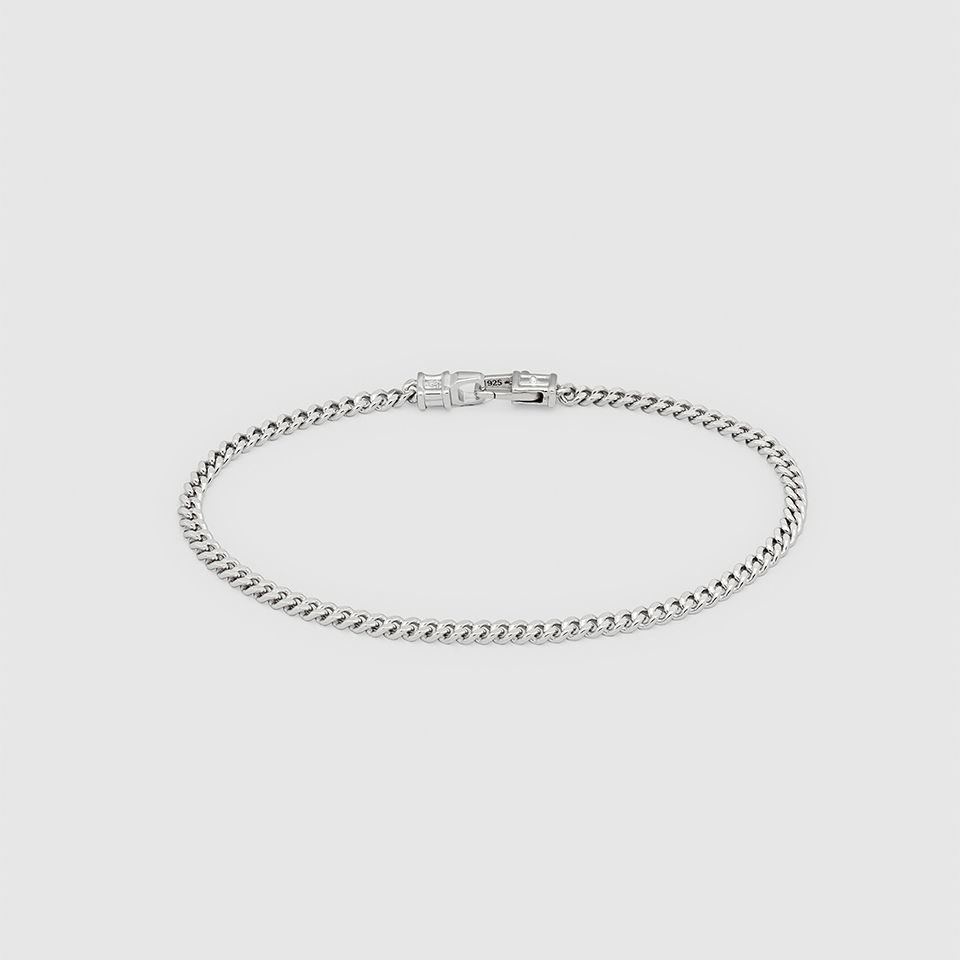 TOMWOOD - Curb Bracelet M 7.7Inch / カーブ ブレスレット(19.5cm