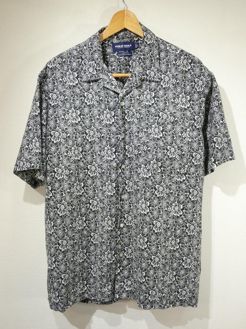 90s 00s Ralph Lauren POLO GOLF CLAYTON FLOWER ALL OVER PRINT S/S