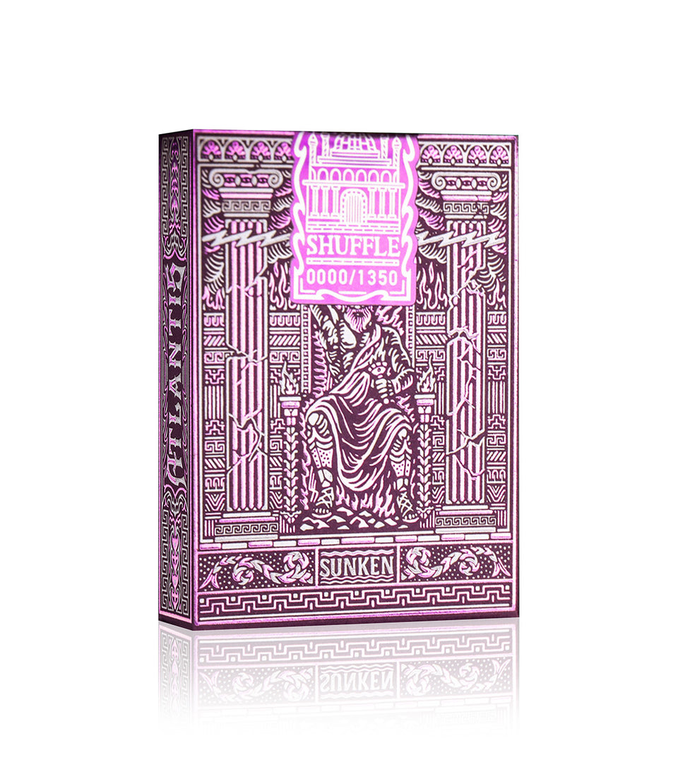 Atlantis V2 Playing Cards - Sink Edition By Riffle Shuffle Playing