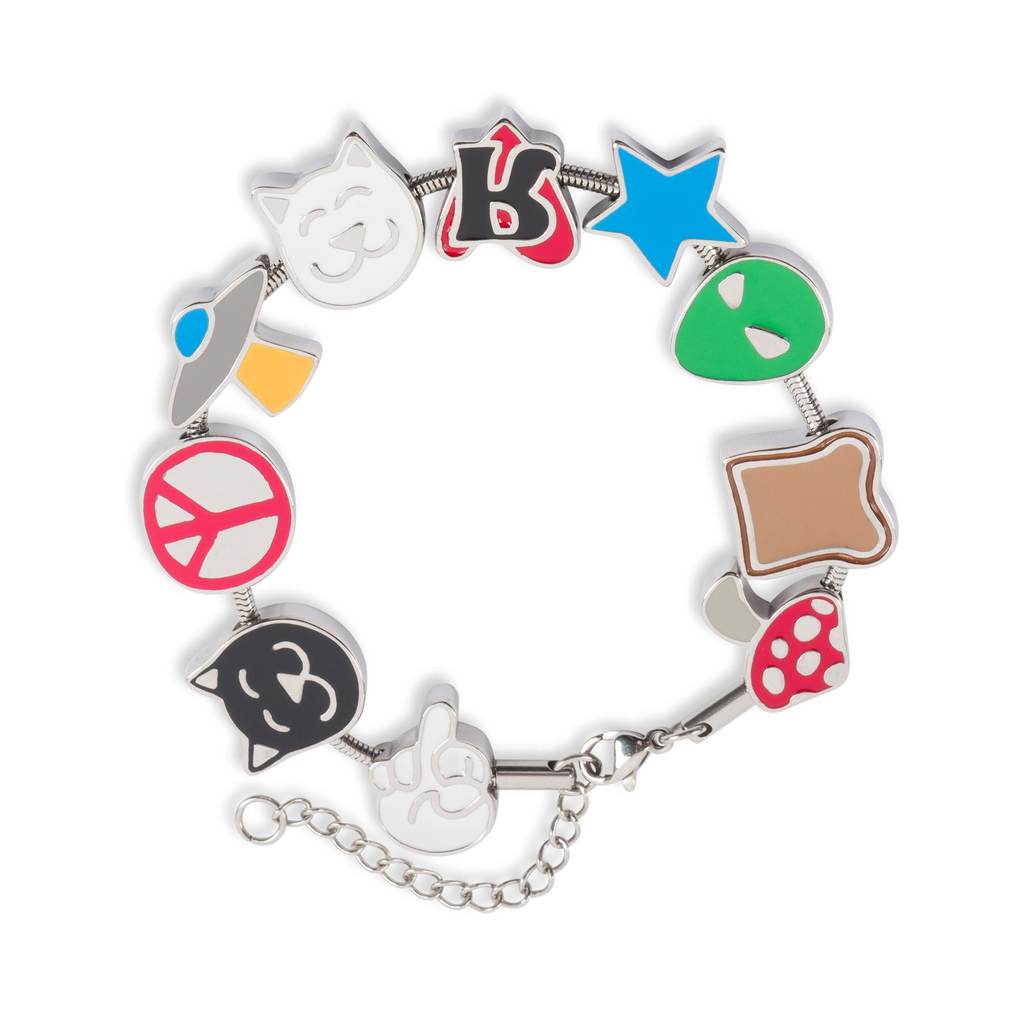 Lucky Charms Bracelet (Silver) – RIPNDIP