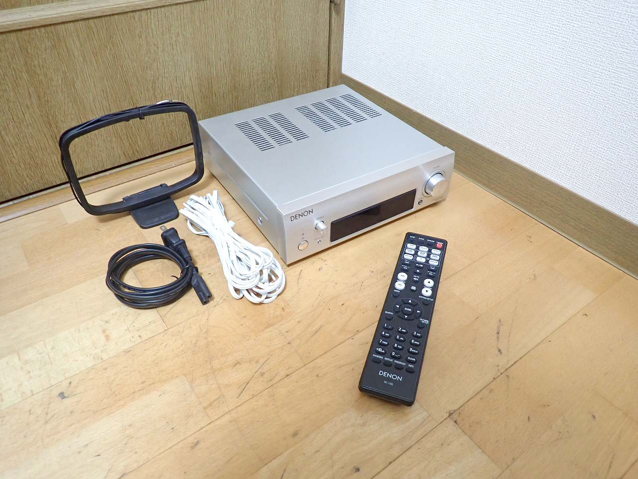 プリメインアンプ DENON DRA-F109 デノン ステレオレシーバー リモコン