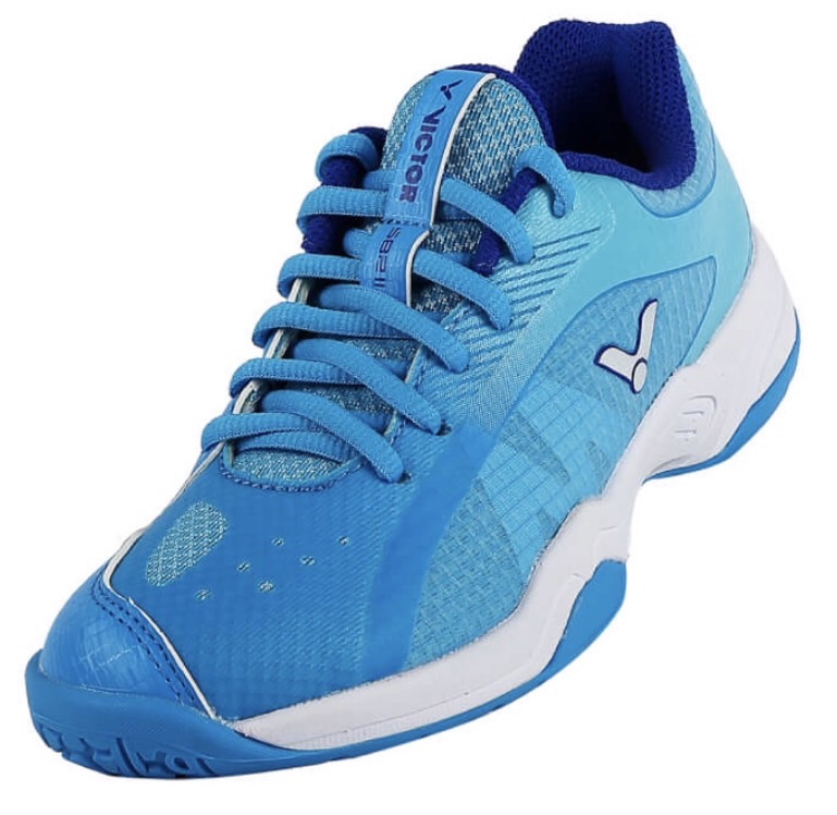 VICTOR バドミントンシューズジュニア S82IIJRブルー/S82IIJRF