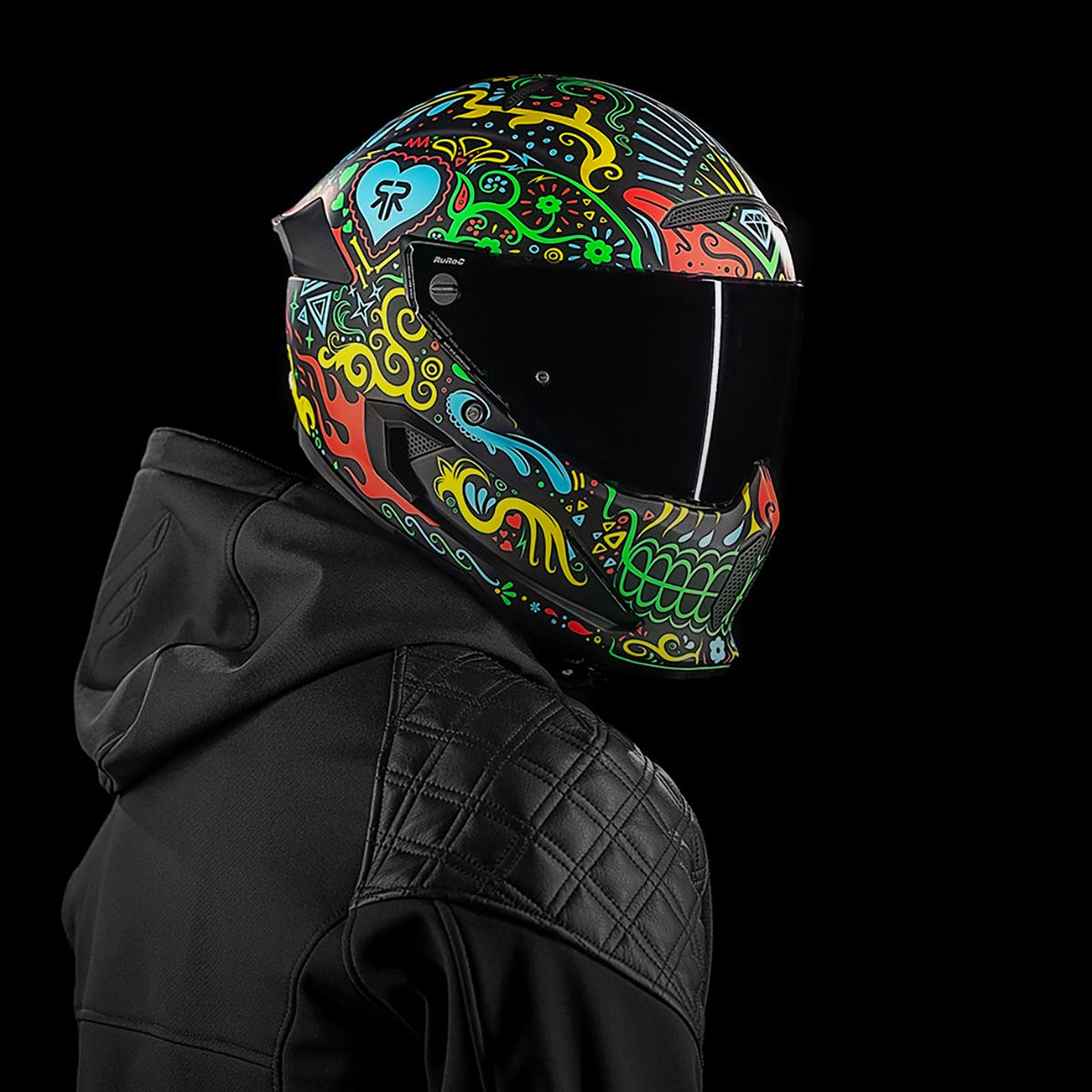 AT3.0 Cinco de Madness | Full Face Motorcycle Helmet | Protection