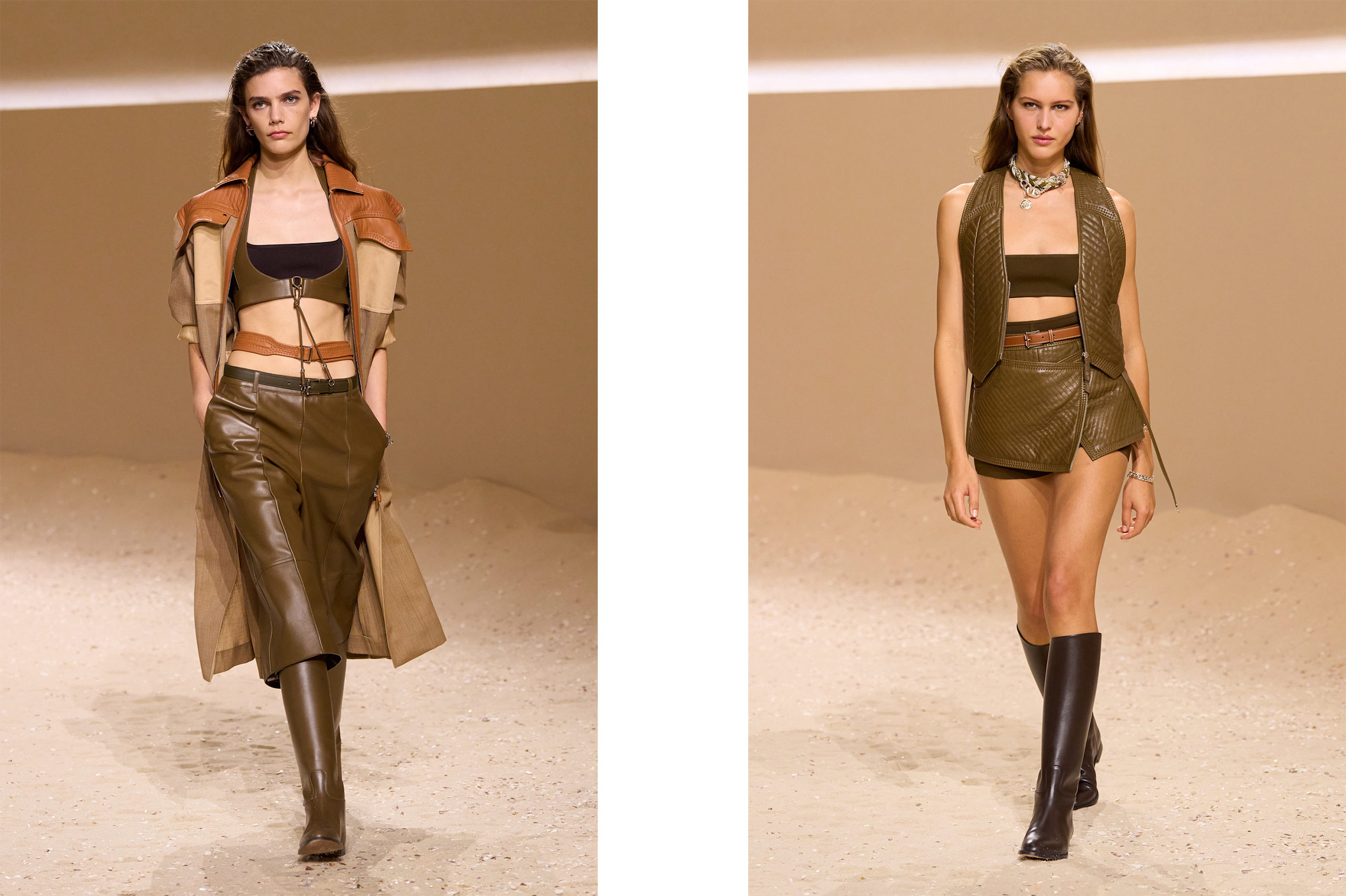 Hermès SS26 reined the horse girl into high fashion - RUSSH