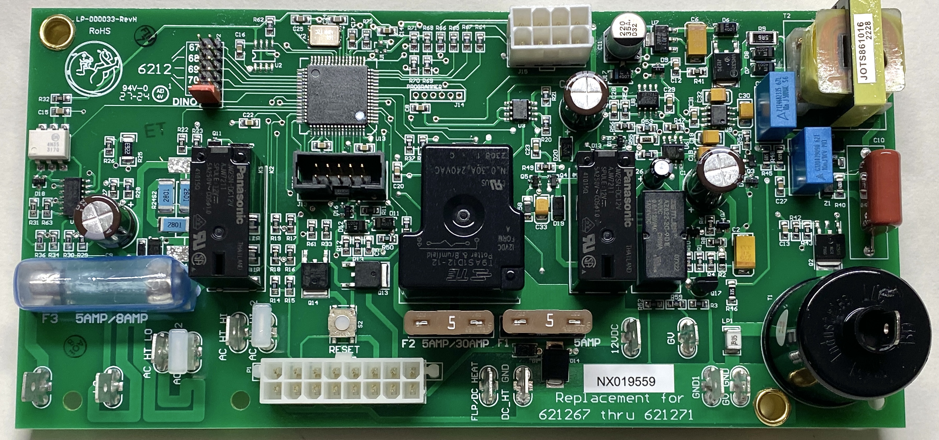 Norcold Refrigerator Power Supply Circuit Board, Dinosaur El