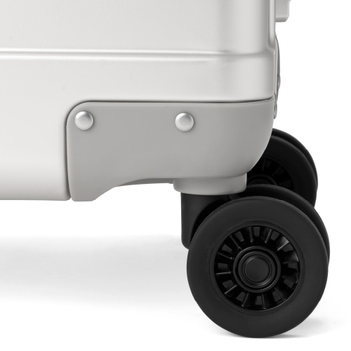 3-5泊] 無印 アルミハードキャリーケース 60L アルミニウム 4輪 MUJI