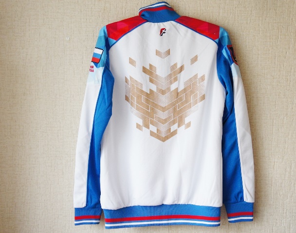 Forward社 ロシア代表ユニフォーム 女性用ジャージ上下セット＜白/青