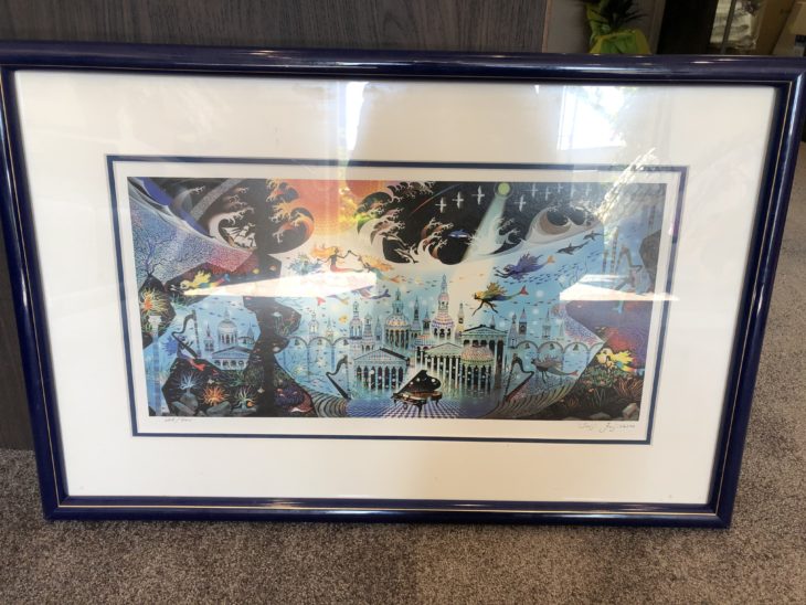 藤城清治 【Aliceのハート】 ジークレー キャンバスエディション 証明