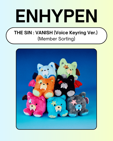 WEVERSE] ENHYPEN - THE SIN : VANISH (Voice Keyring Ver.) (PRE
