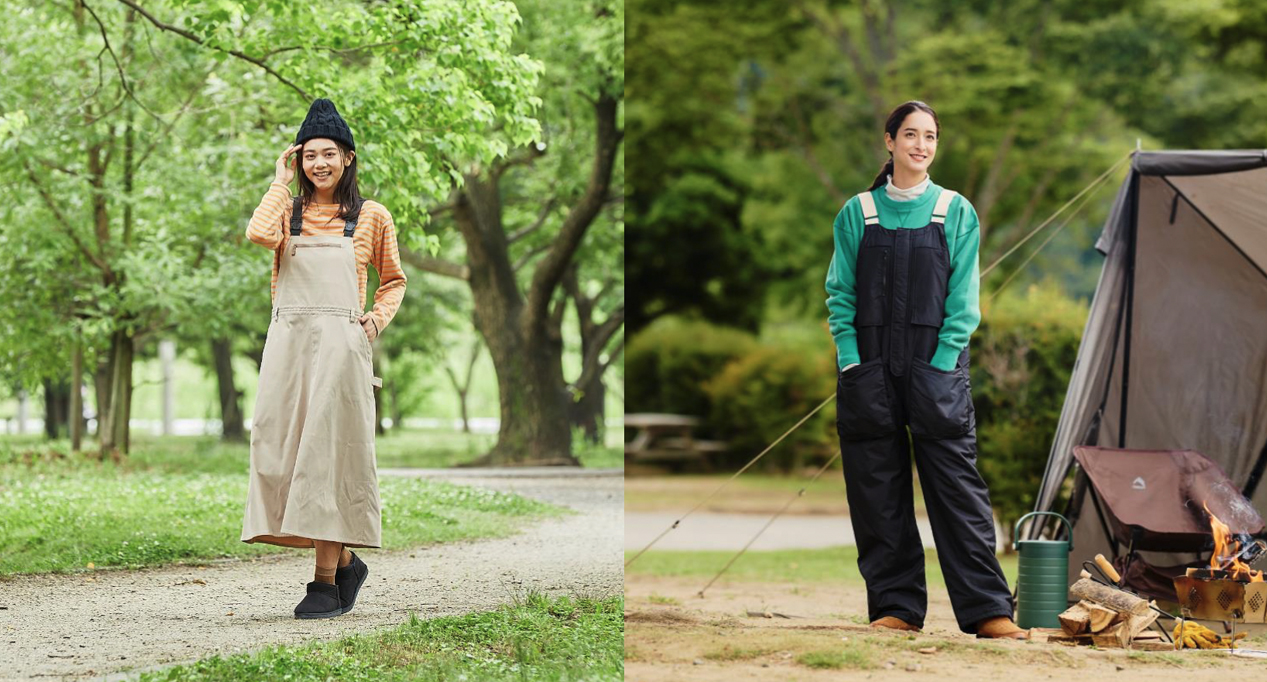 キャンプ女子応援】独自素材のFLAME-TECH®を使用した防融シリーズ