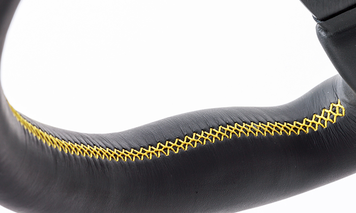 WB STEERING Type III 350 Yellow Stitch | worksbell